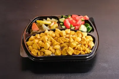 Köri Soslu Tavuklu Pilav