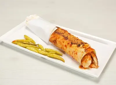 Tereyağlı Mega Tavuk Döner Dürüm
